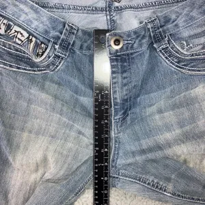 Vtg‎ Embellished Straight Leg Jeans Women 14 35x31 Stretch Y2K Western Outdoor thumbnail 10