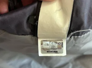 North Face 550 Puffer Vest Goose Down Metallic Purple Women's Small Nylon Zip thumbnail 9