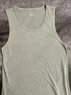 Womens medium Aerie Sage Green Relaxed Fit Sleeveless Midi Dress thumbnail 4