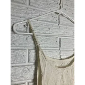 Free People Slip Dress Womens Small Ivory Excellent Adjustable Straps Viscose thumbnail 5