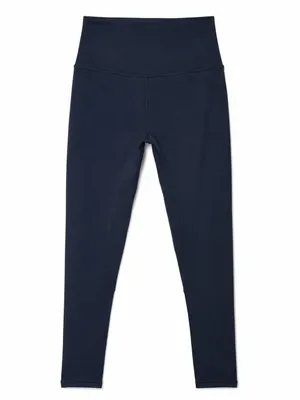 High-Rise Navy Leggings thumbnail 3