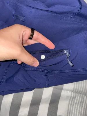 Lululemon Blue Leggings Rare thumbnail 4