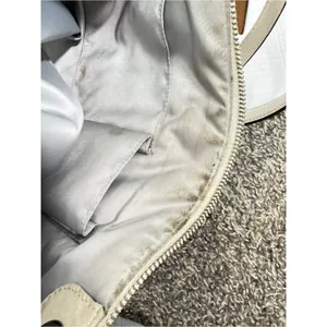 Coach Poppy Vintage Y2K Cream Quilted Shoulder Bag Handbag Purse Leather thumbnail 7