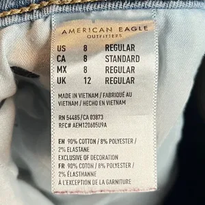 American Eagle distressed Hi-Rise Jeggings thumbnail 6