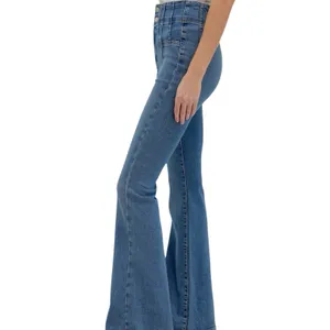 Free People We The Free Jayde High Rise Flare Jeans Size 27 thumbnail 2