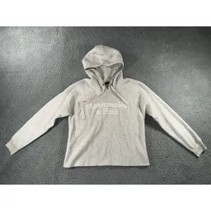 Abercrombie &‎ Fitch Hoodie Women Medium Sherpa Fleece Pullover thumbnail 2