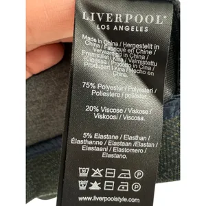 Liverpool Los Angeles Herringbone Ponte Knit Fitted Blazer Jacket Gray Sz‎ Large thumbnail 14