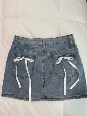Shein Jean Skirt Mini thumbnail 2