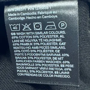 NWT H&M Black Textured Knit Button Front Jacket Cardigan Size Small‎ Classic thumbnail 8