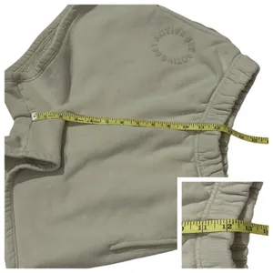 Set Active Sweat Shorts - Oat Milk - Small thumbnail 4