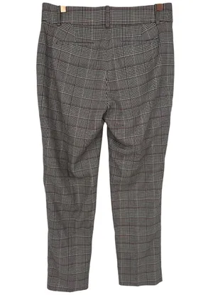 J.Crew‎ 365 Women's Plaid Trouser Pants Size 6 Career Office Preppy Academia thumbnail 2
