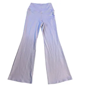 Gilly Hicks Recharge High Rise Flare Leggings in Lavender - Size Medium Short thumbnail 6