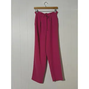Aritzia Wilfred Paperbag Pants Fuchsia Drawstring High Rise Small thumbnail 5