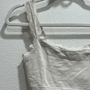 Garage Cream Lace Trim Bandeau Intimates thumbnail 2
