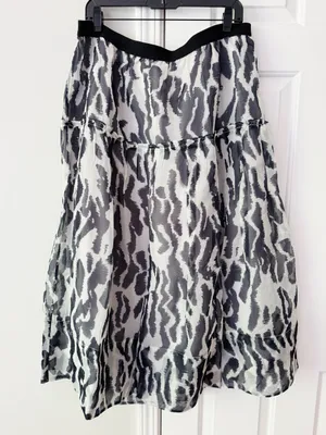 Anthropologie Maeve Full Midi Puffy Skirt, Size XL thumbnail 6