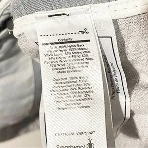 SMARTWOOL Large‎ Smartloft 60 Jacket Light Gray Mountain Fairisle Coat Quilted thumbnail 5