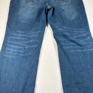 Standards & Practices Bootcut Jeans Women's Size 14 Whiskered Blue Denim thumbnail 7