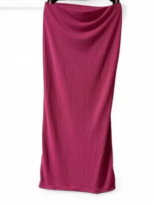 Zara Pink Midi Skirt thumbnail 3