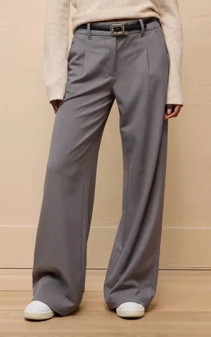 American Eagle‎ Stretch Poppy Trouser Pleated Wide Leg Pants Career Size 000 thumbnail 1