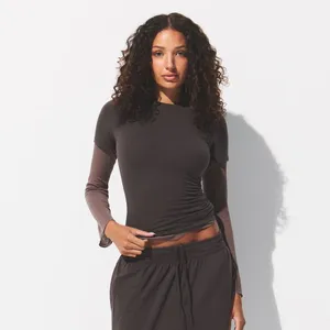 NWOT Skims Cotton Jersey T-Shirt in Iron thumbnail 2