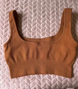 Bo+Tee Seamless Ribbed Sports Bra thumbnail 3