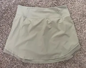 Women’s CALIA Tulip Hem Athletic Skort Light Green Size M thumbnail 1