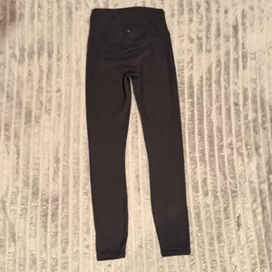 Prana Womens High Waisted Yoga Leggings Charcoal Gray XS Activewear Workout thumbnail 7