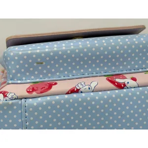 Loungefly Cinnamoroll Strawberry‎ Allover Print Mini Backpack Excellent Blue Dot thumbnail 7