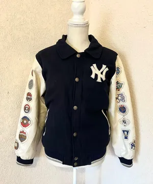New York Yankees Bomber Blue Size L thumbnail 1