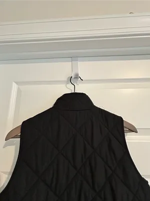 J Crew Black Quilted Vest Size S thumbnail 9