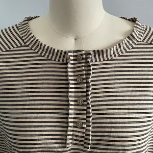 Free People Intimately Seeing Stripes Sleepwear Top- Cropped- Size XS- Top Only thumbnail 3