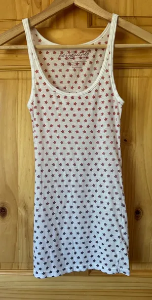 Vintage Aeropostale star spangled tank top size medium thumbnail 1