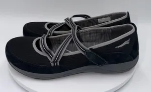 Dansko Womens Hazel Black Suede Mesh Mary Jane Flats Sneakers Size 42 11.5-12 thumbnail 1