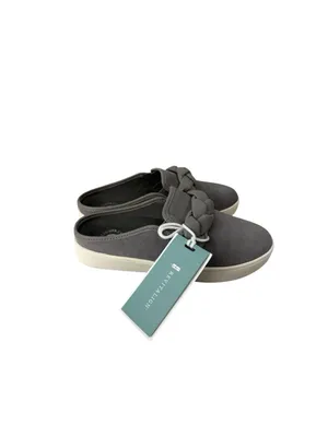 *NEW Revitalign Barbados Hanna Braided Light Gray Slip-On Mules Womens Size 7.5D thumbnail 3