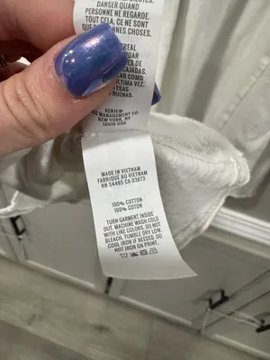 Aerie Long Sleeve Tee with Black Bow Graphic thumbnail 5