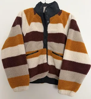 Free People Rocky Ridge Fleece Jacket Retro Gorpcore Women's Size Small thumbnail 1