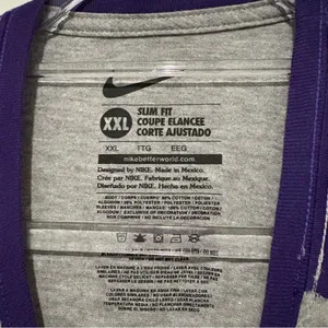 Nike Clemson Tigers just do it Raglan Baseball T-Shirt grey women’s‎ XXL thumbnail 3