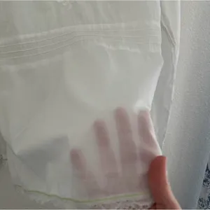 Free People vintage White cotton Embroidered Boho Tie-Front Top, size S thumbnail 6