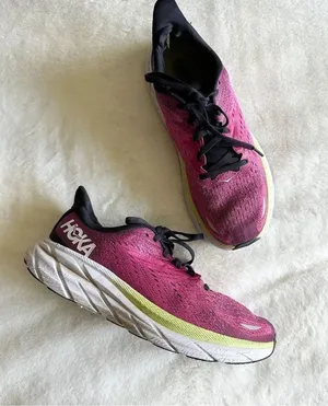Hoka One One Clifton 8 Ibis Rose Pink Women's Size 9B thumbnail 1