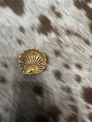 Gold pin & gold Snapple bit for Twillys Western style thumbnail 3