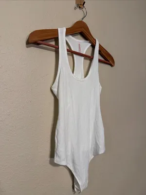Commando luxury rib bodysuit White Size Small thumbnail 5