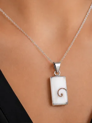 Vintage Shiva Eye Sterling Silver Pendant w/ Sterling Plate Chain thumbnail 1