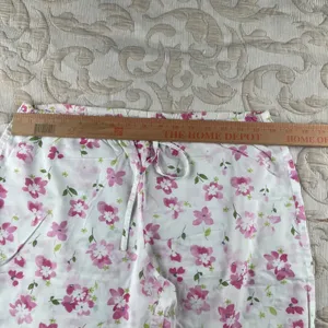 Victoria's‎ Secret Vintage 2003 Pink Floral Cotton Pajama Set XS Sleeveless Top thumbnail 10
