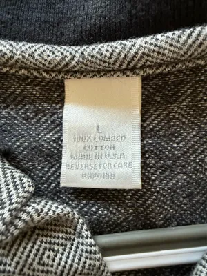 Vintage Corvette Polo Gray Size L thumbnail 4