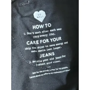 Madewell Superwide Leg Jeans‎ Womens Size 29 Gray Faded Wash Denim thumbnail 9