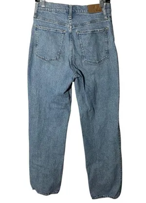 Madewell Womens The Perfect Vintage Straight Jean in Hoye Wash Size 28 MSRP $128 thumbnail 12