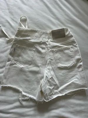 Princess Polly Alrita Denim Skort White thumbnail 4