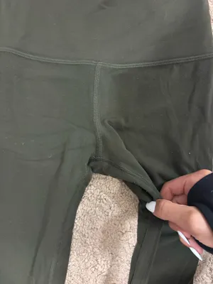 Lululemon Align Leggings Dark Green Olive TALL thumbnail 2