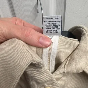 Gap Khaki Denim 100% Cotton Trench Coat Size Medium thumbnail 6