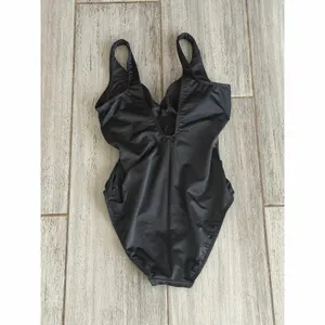 Miraclesuit Illusionists Crossover One Piece Swimsuit Black Slimming Womens US 8 thumbnail 6
